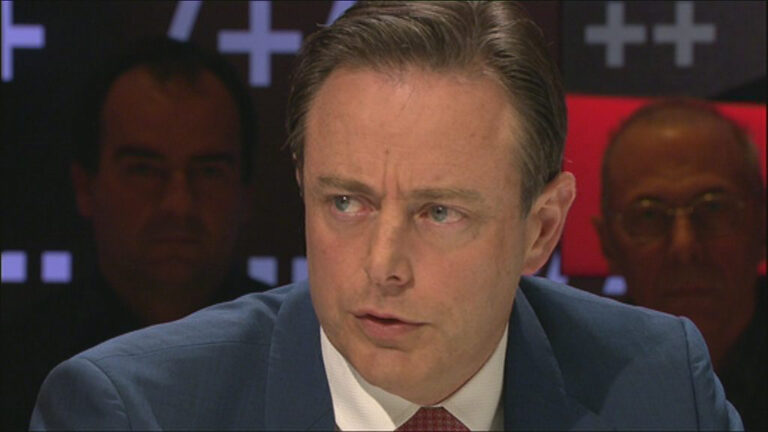 Bart De Wever: “benieuwd waarom die zo goed scoort”