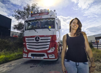 Shana De Vreese is dé babe uit Lady Truckers