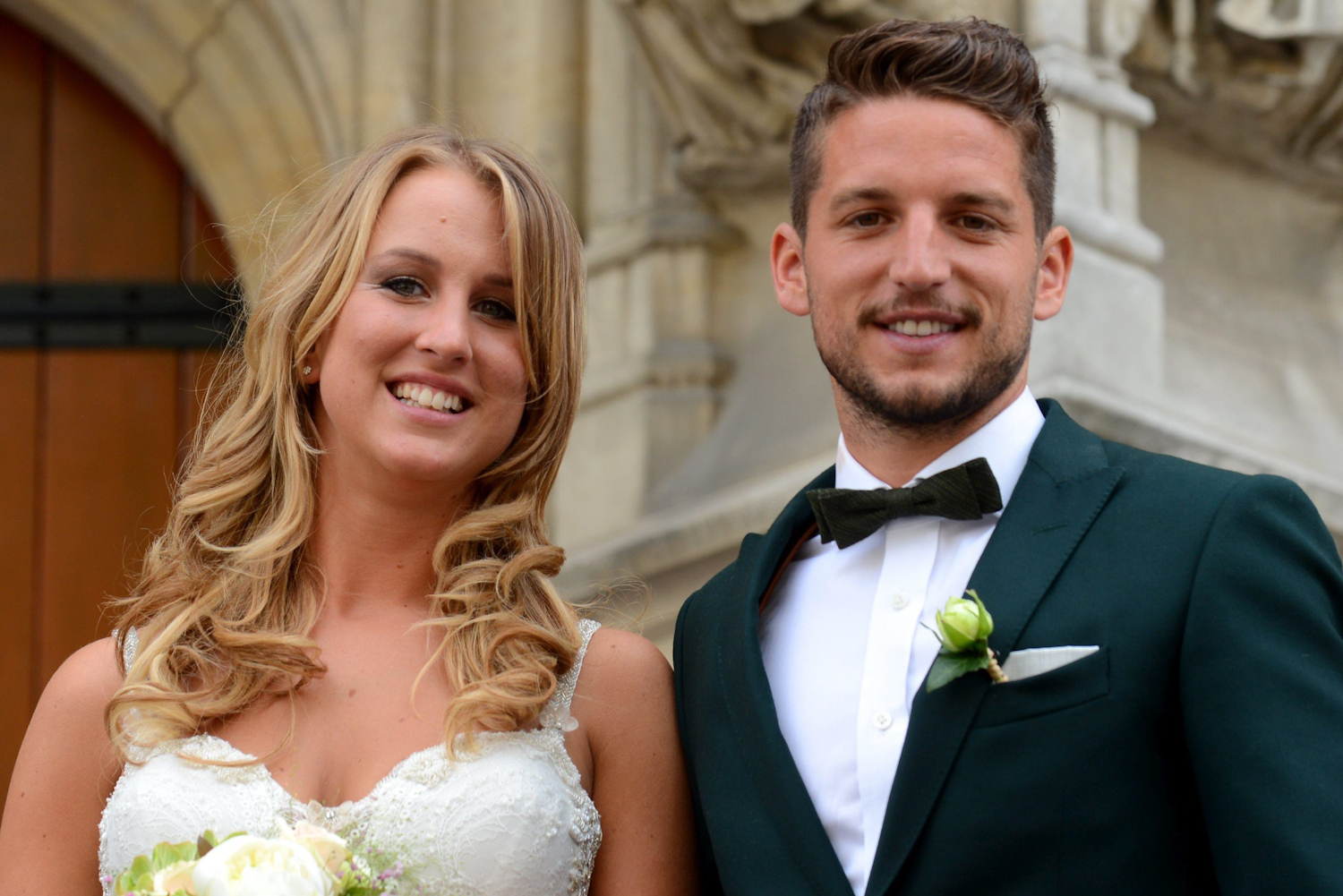 Kat Kerkhofs en Dries Mertens