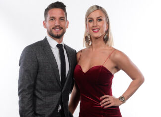 Kat Kerkhofs en Dries Mertens genieten van vakantie