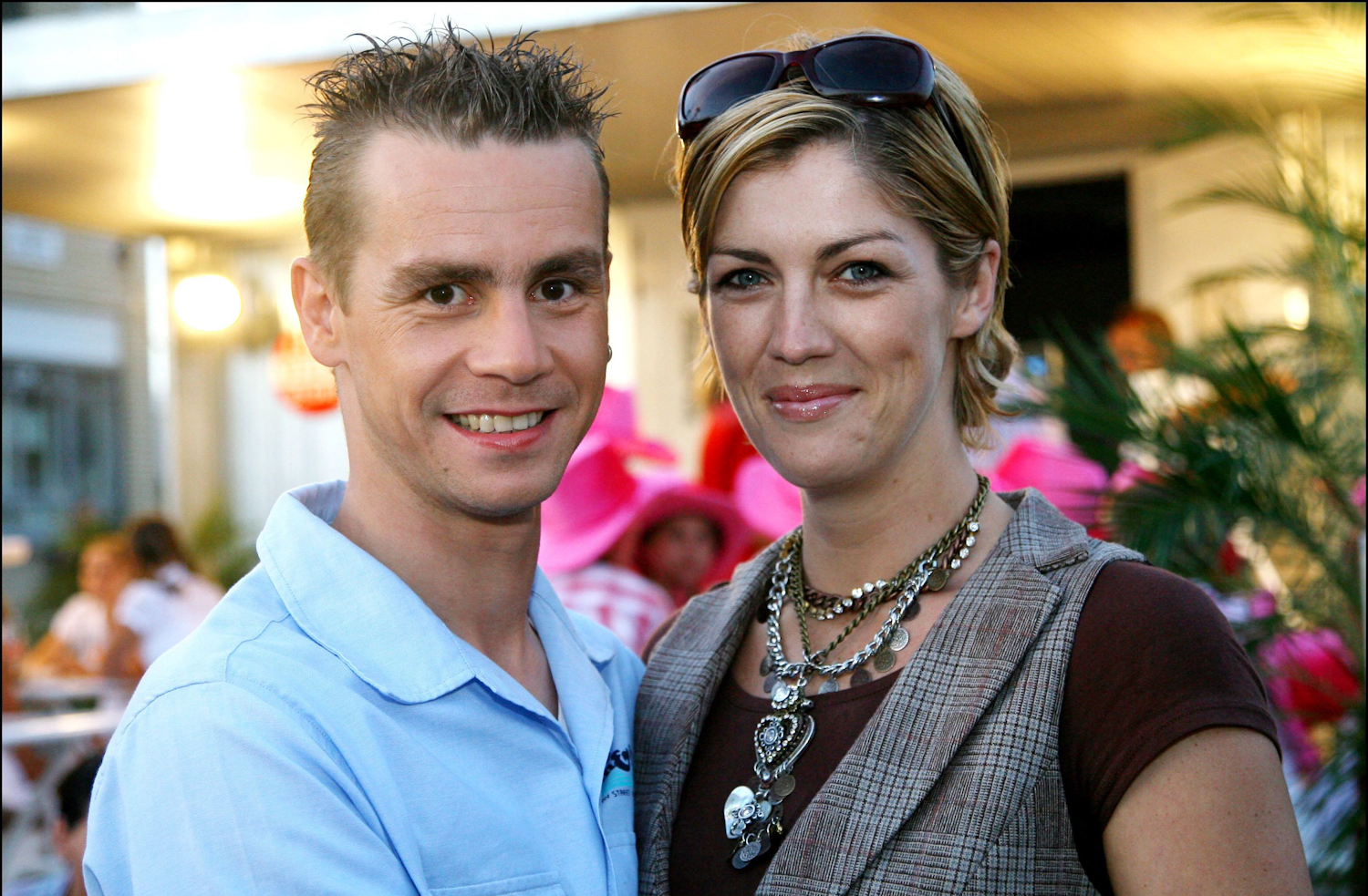 Sam Gooris en Kelly Pfaff Sam Gooris en Kelly Pfaff