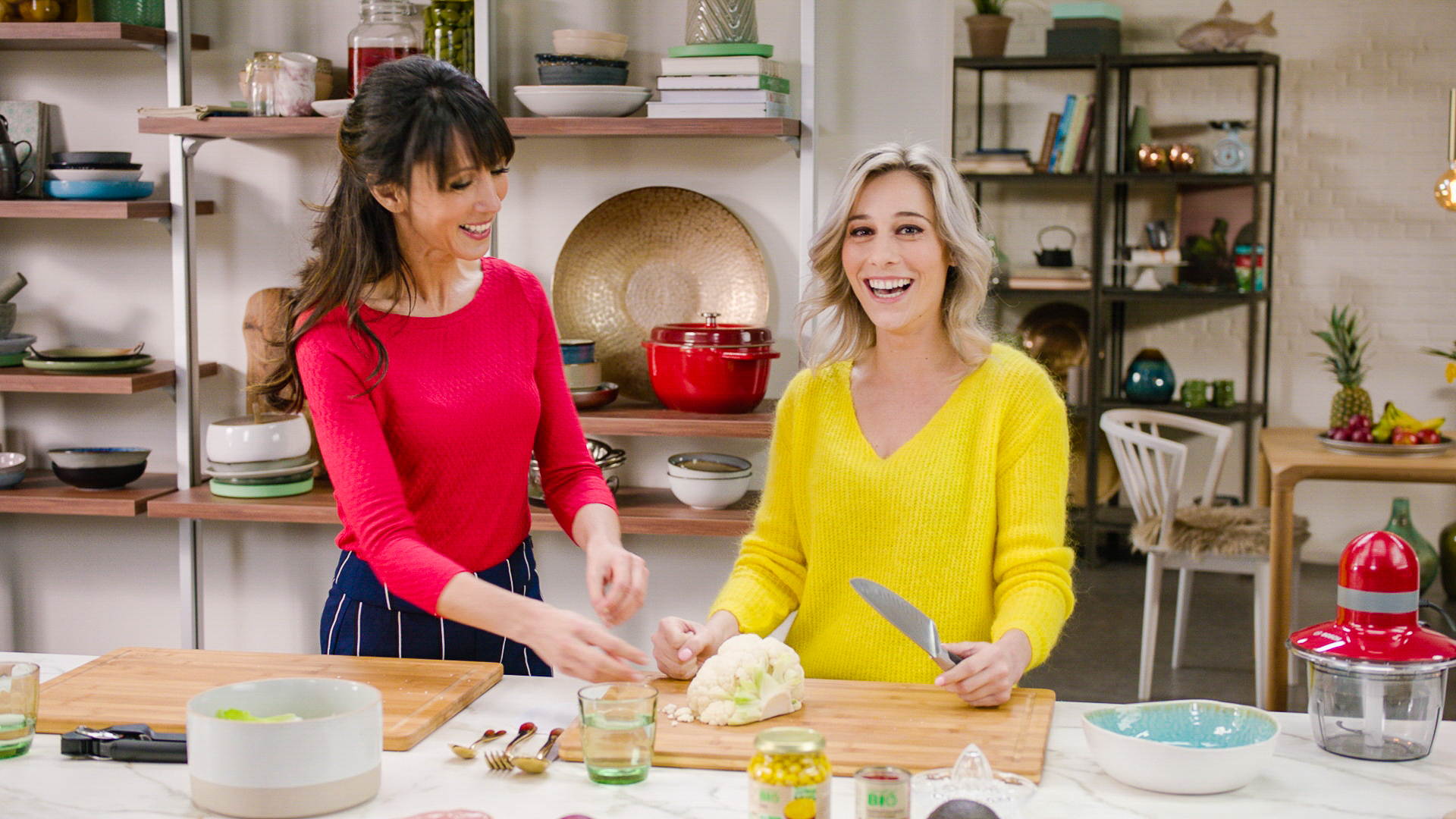 Ianthe Tavernier en Sandra Bekkari