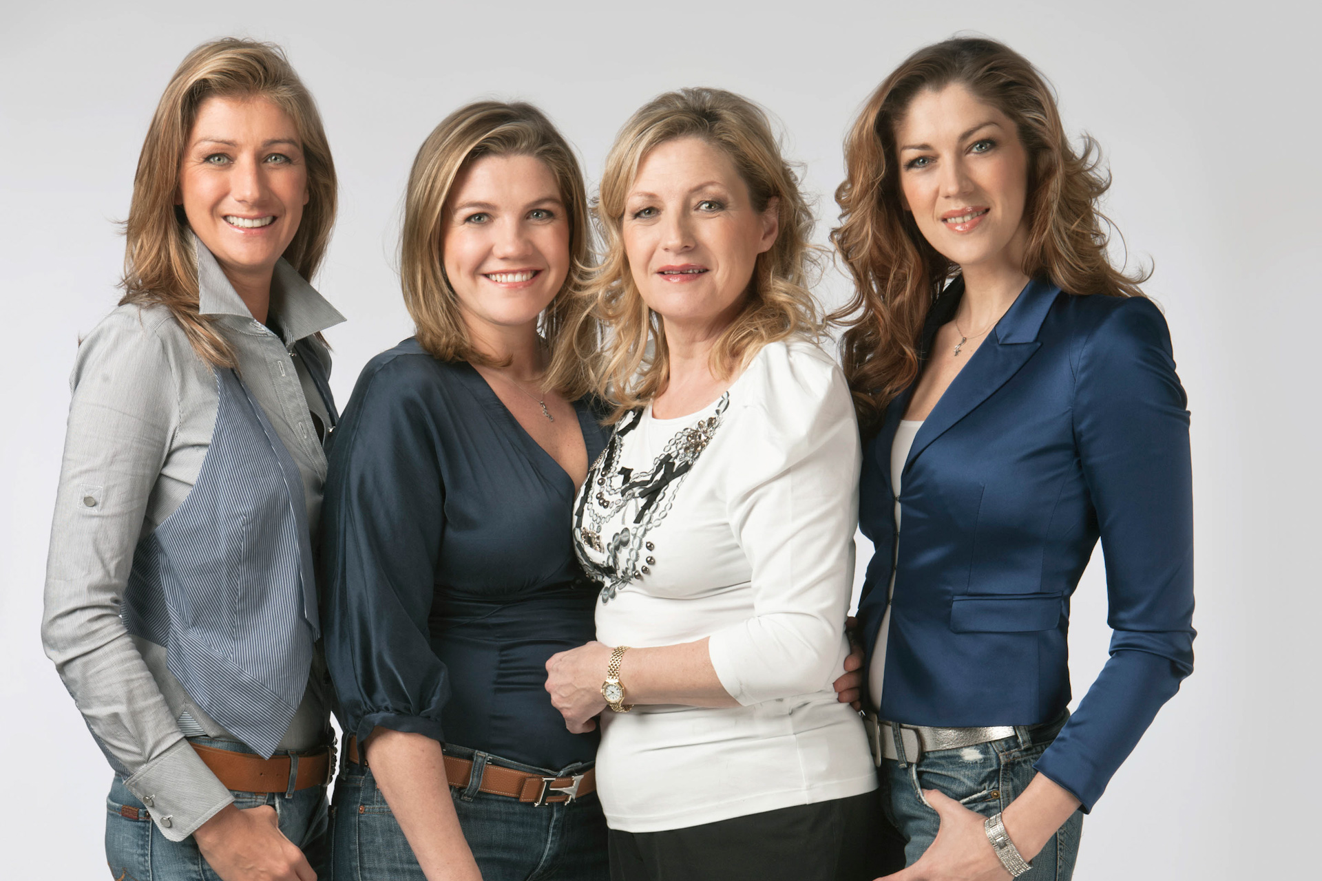 Debby Pfaff, Lyndsey Pfaff, Carmen Pfaff en Kelly Pfaff Debby Pfaff, Lyndsey Pfaff, Carmen Pfaff en Kelly Pfaff