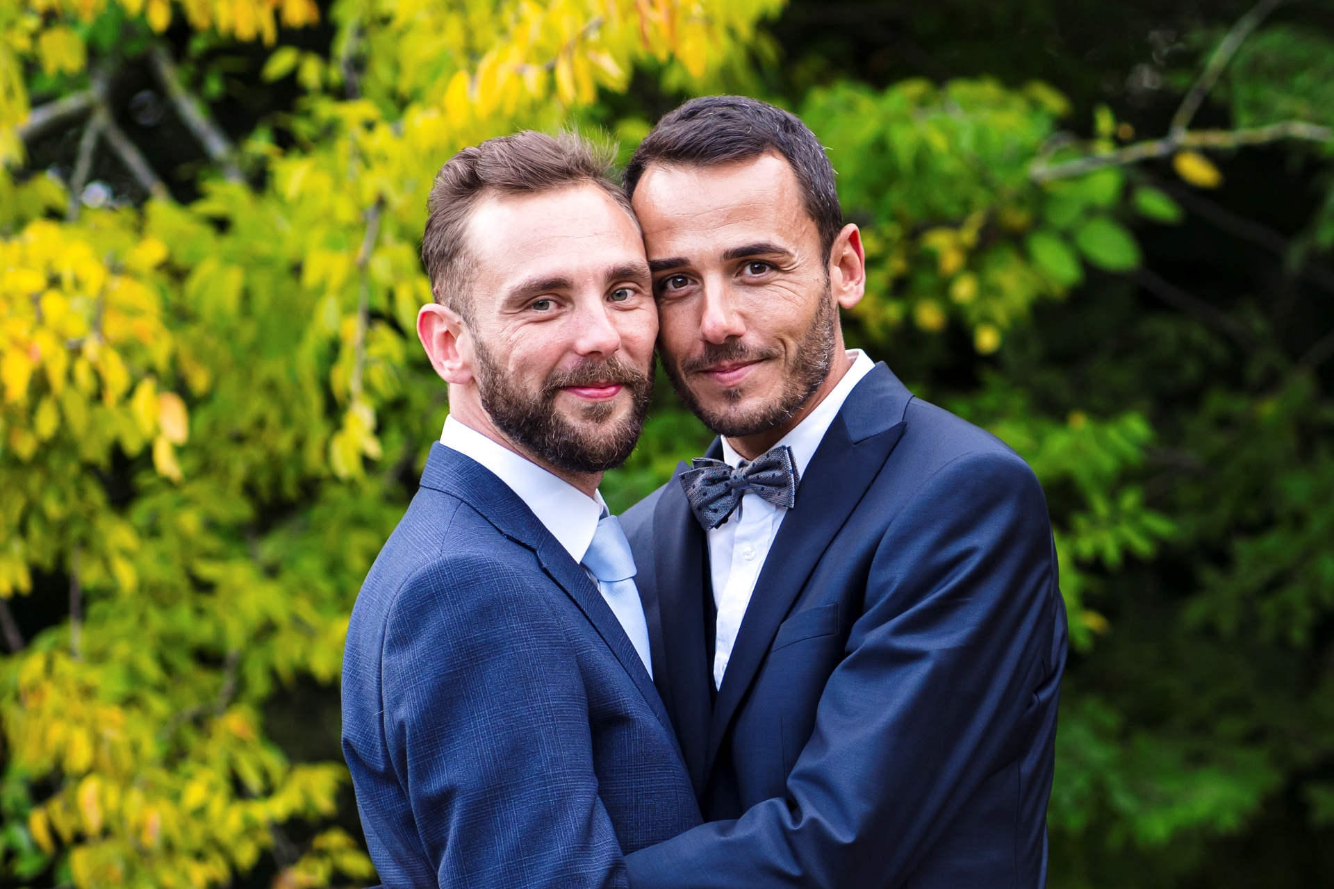 Christophe Ramont en Nick Laenen uit Blind Getrouwd