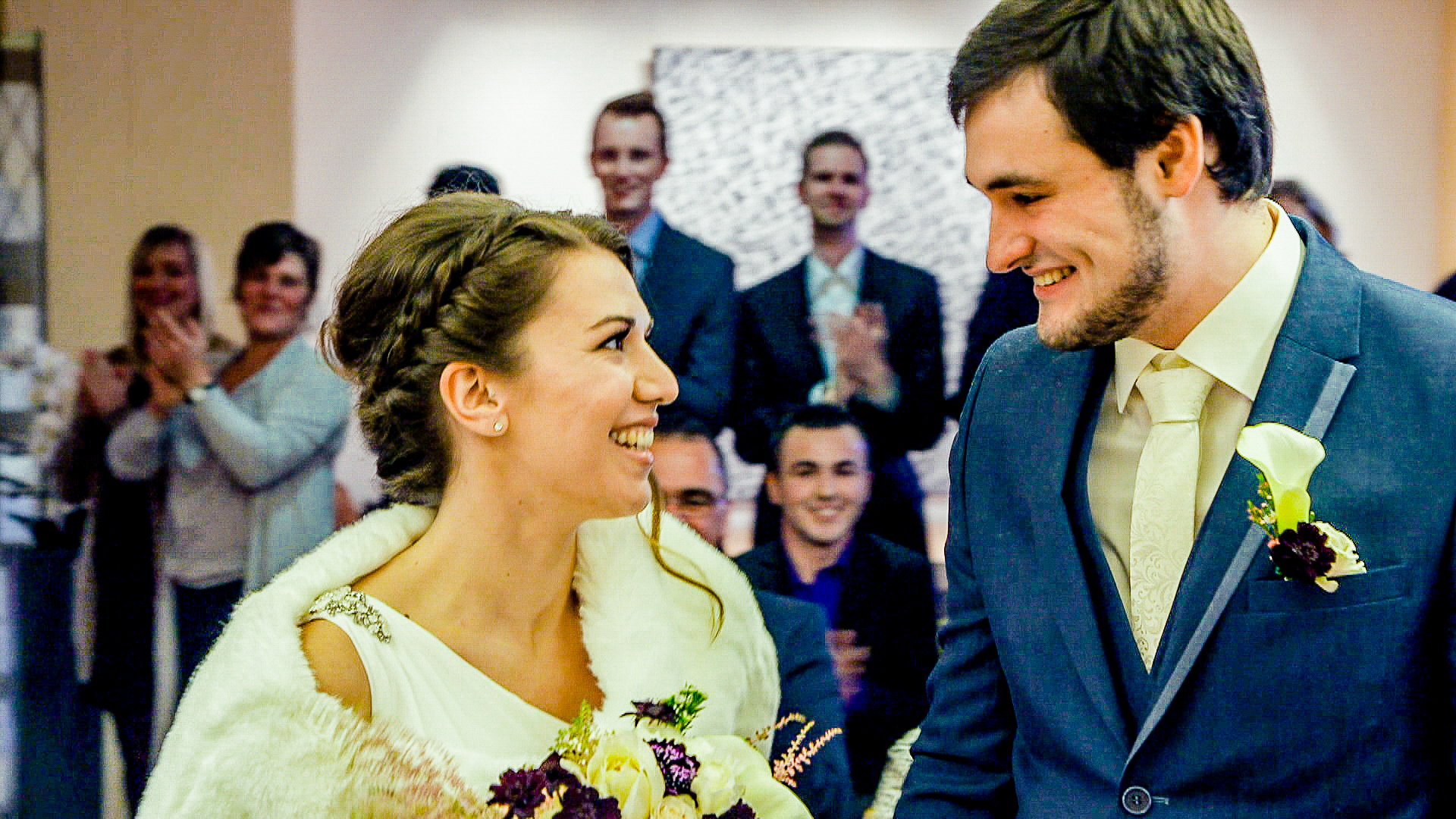 Nicolas en Evelien uit Blind Getrouwd