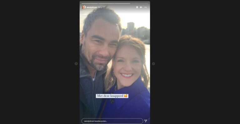 Dit is het nieuwe lief van Wendy uit Blind Getrouwd