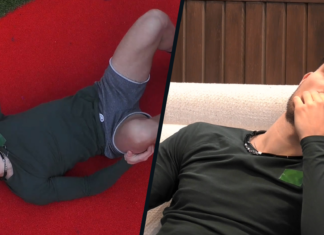 Big Brother-bewoner Tobias valt tijdens het sporten: “Ik hoorde een krak”