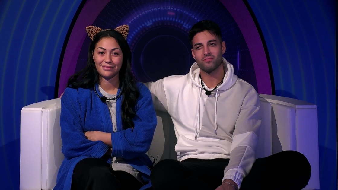 Nawel en Salar uit Big Brother