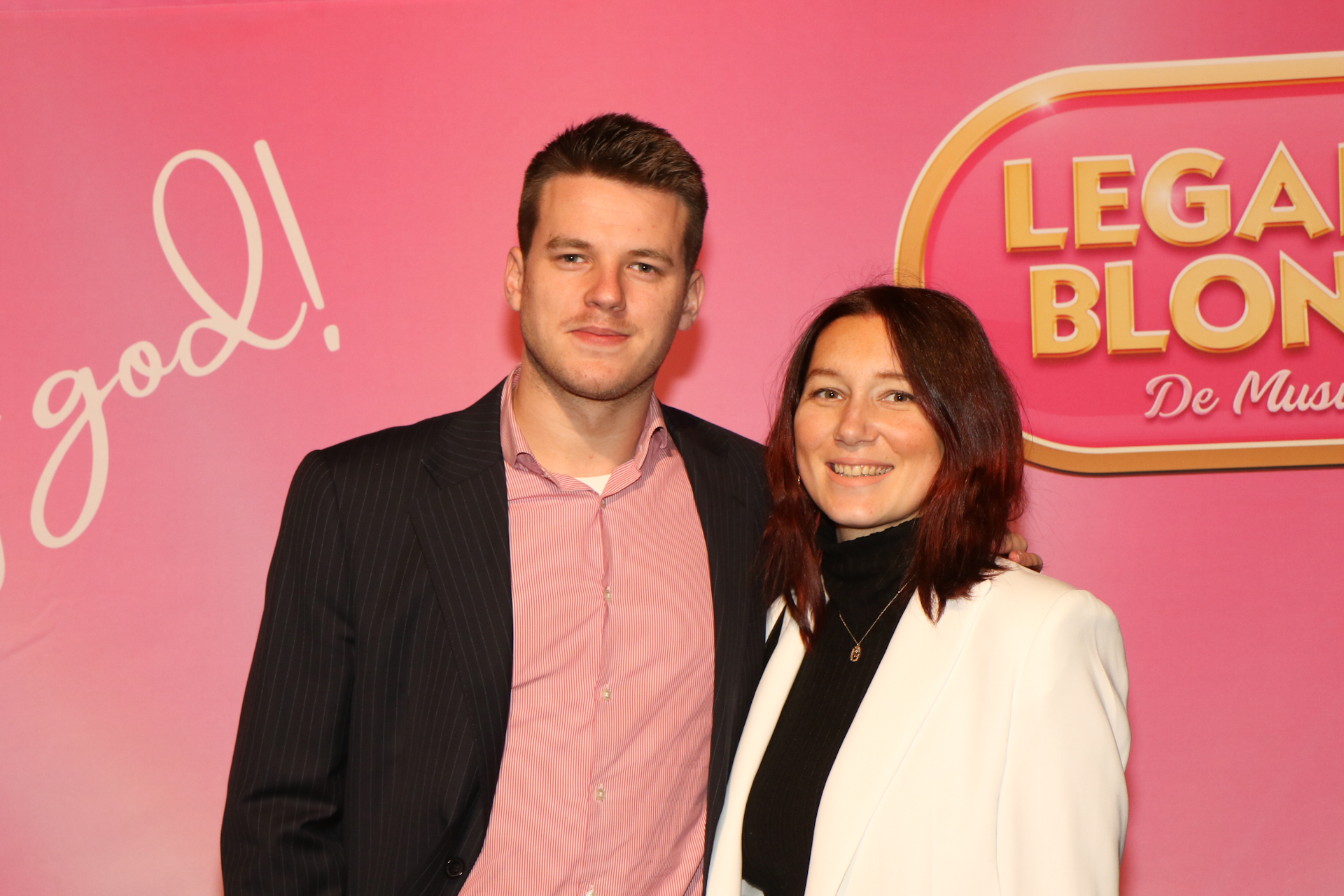 Yanni Bourguignon met verloofde Kelly