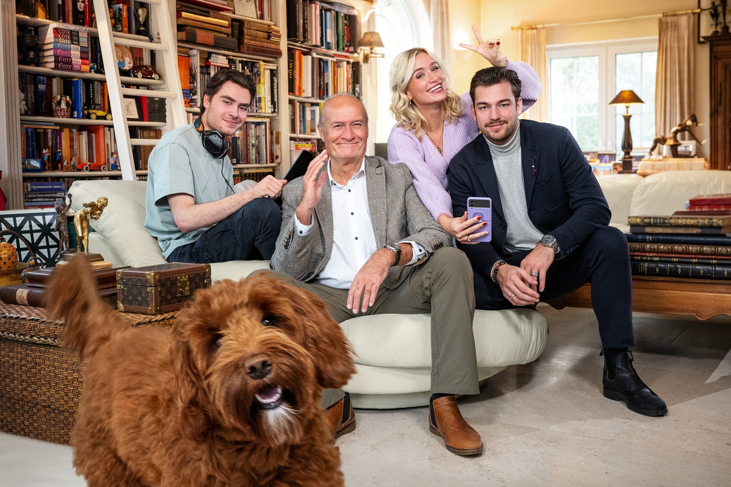 Julie Vemeire, Maxime Vermeire, Jacques Vermeire, Laurins Dursin