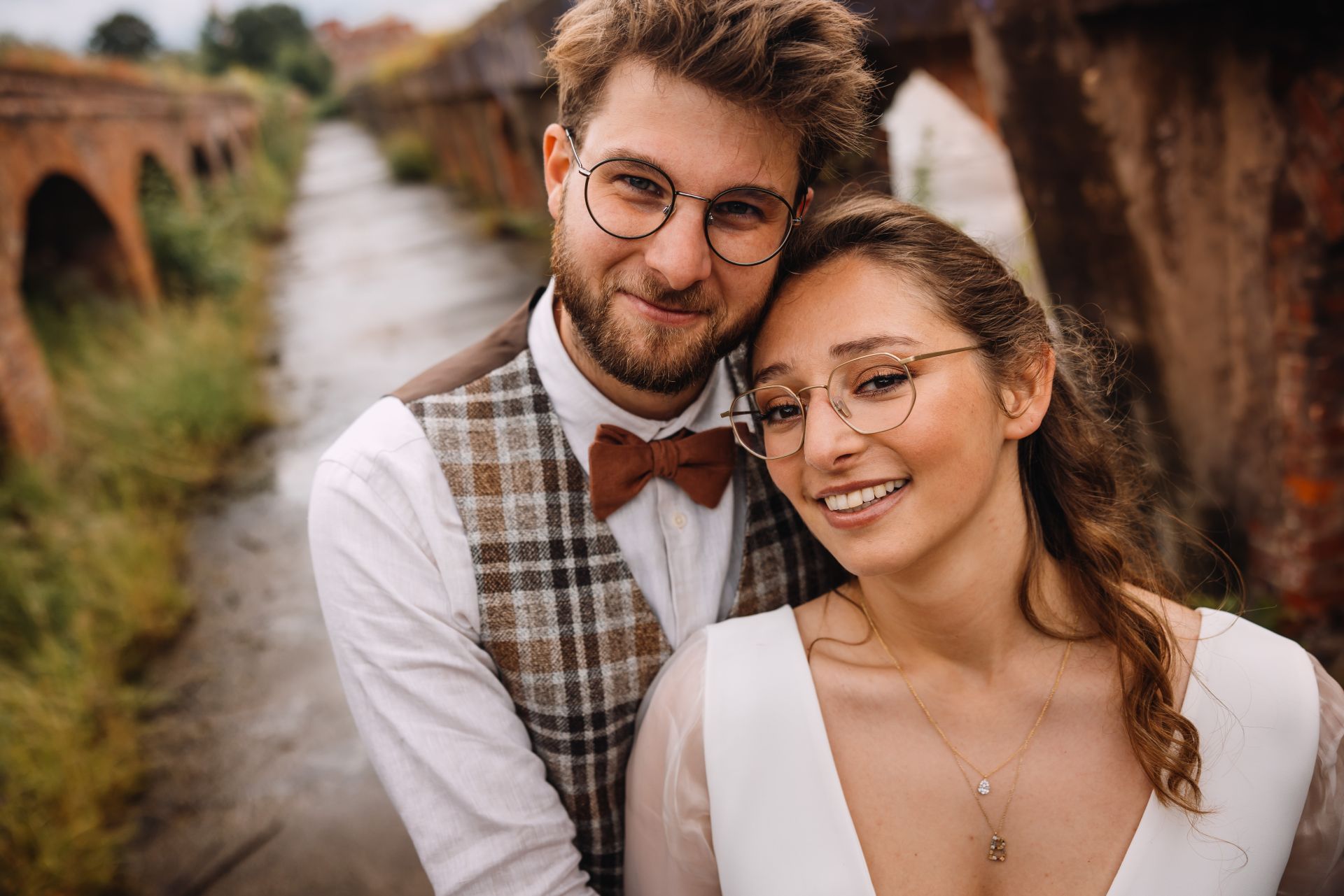 Britt en Jonas in Blind Getrouwd