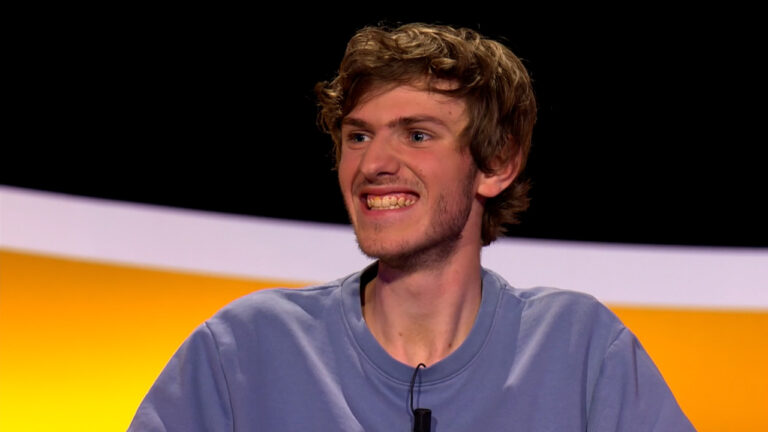 Plots is iedereen fan van deze De Slimste Mens Ter Wereld-kandidaat